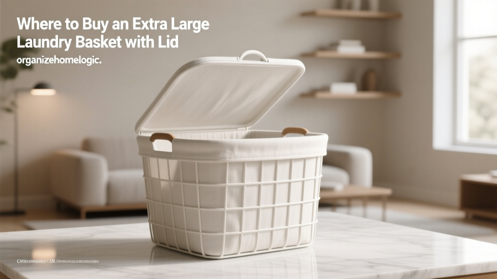 Where to Buy an Extra Large Laundry Basket with Lid