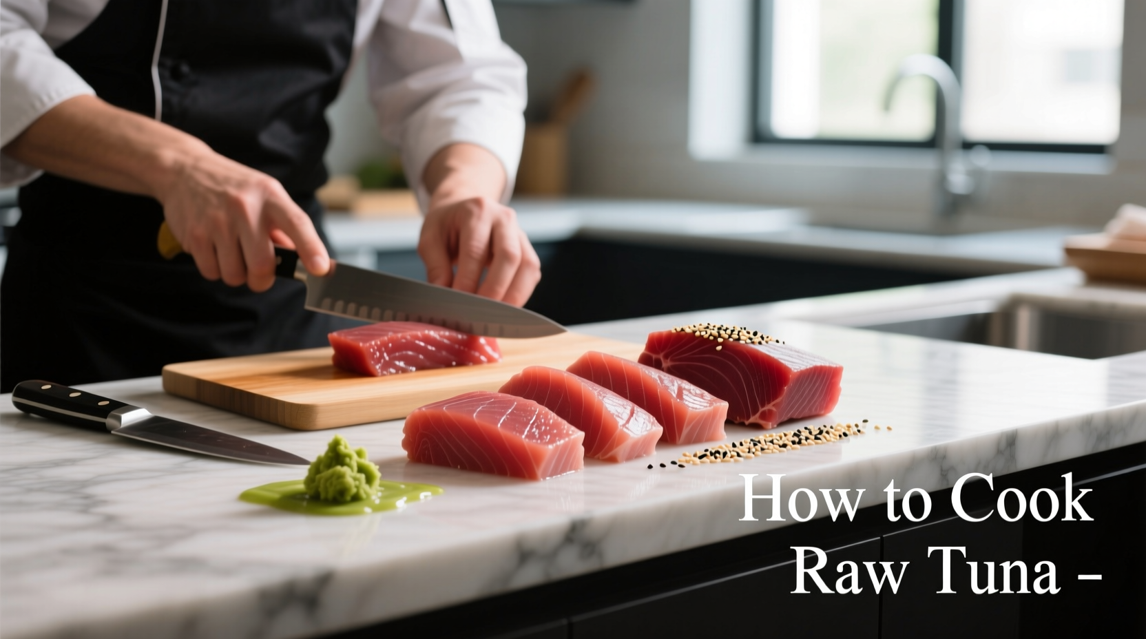how to cook raw tuna