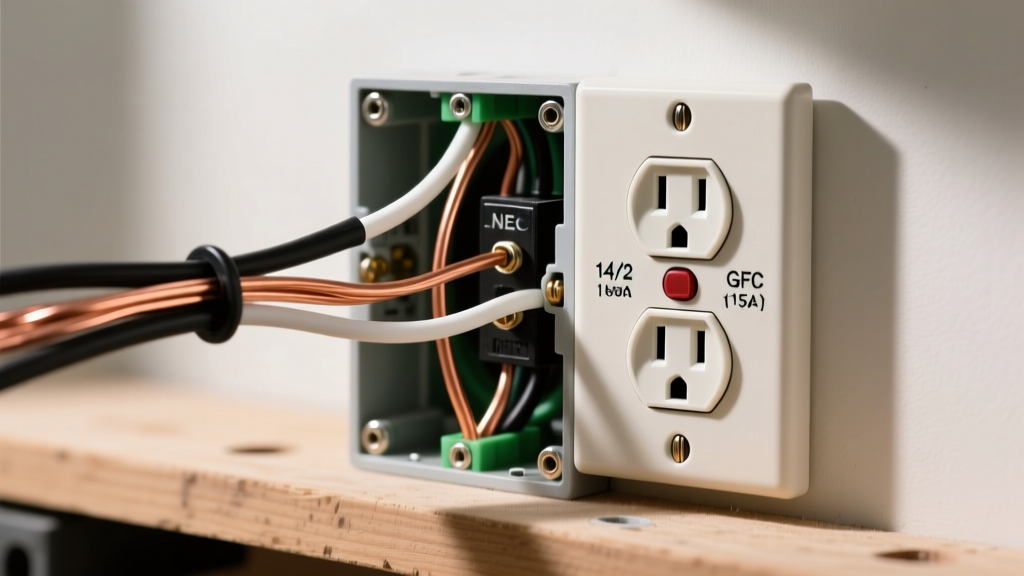 NEC Code Rules Behind Standard Electrical Outlet Wiring Diagrams