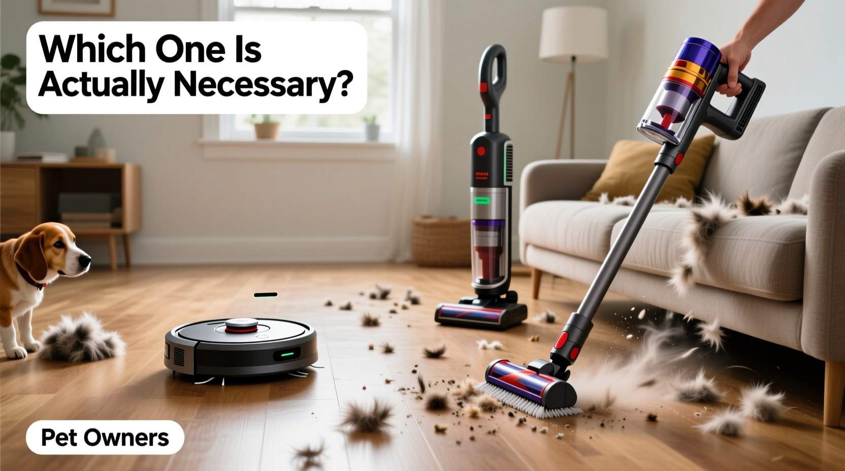 robot vacuum vs stick vacuum which one is actually necessary for pet owners