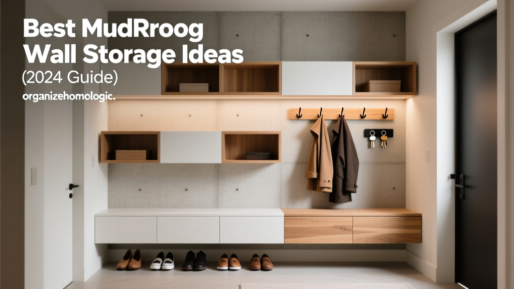 Best Mudroom Wall Storage Ideas (2024 Guide)