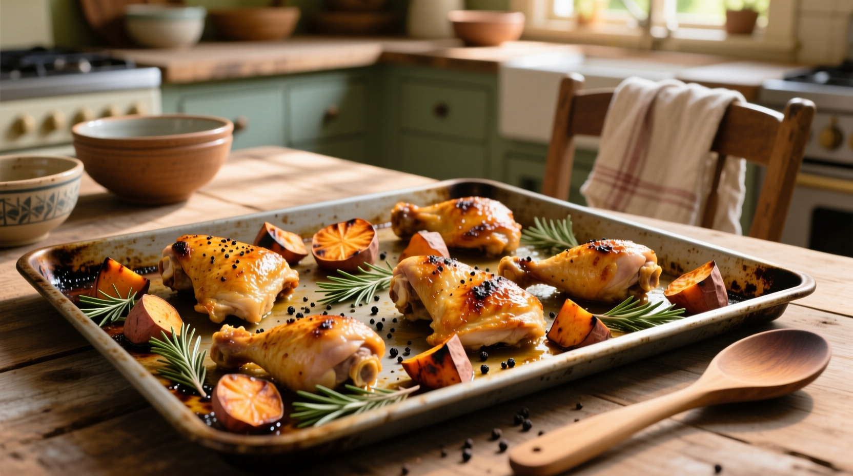 Perfect Chicken & Sweet Potato Sheet Pan Dinner Recipe