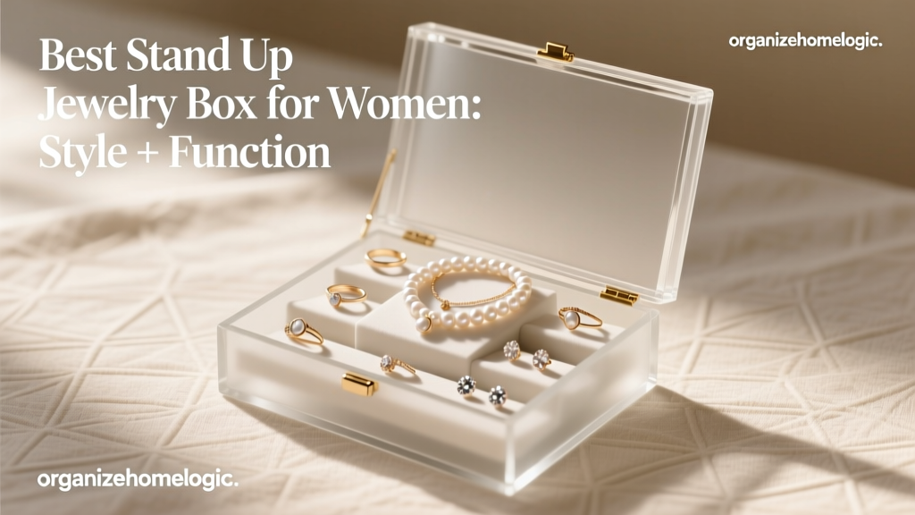 Best Stand Up Jewelry Box for Women: Style + Function