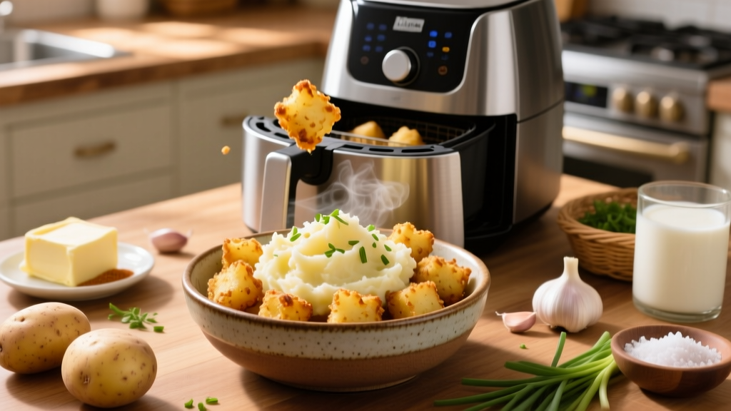 How to Air Fry Mashed Potato Tater Tots Perfectly