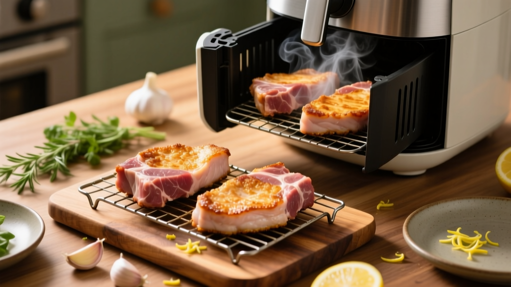 Juicy Boneless Pork Chops in Air Fryer (No Dryness!)