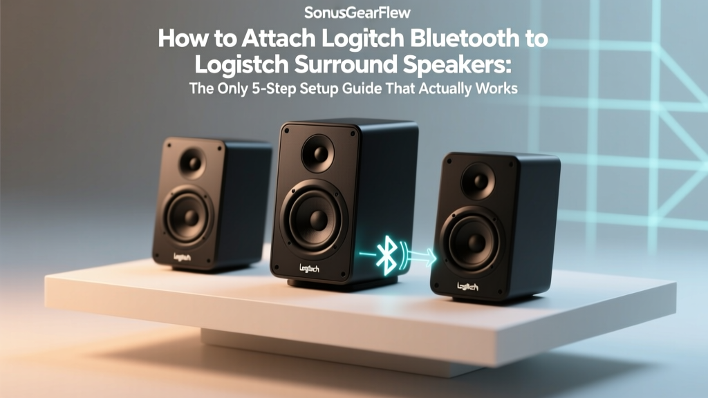 Logitech Bluetooth to Surround Speakers Setup