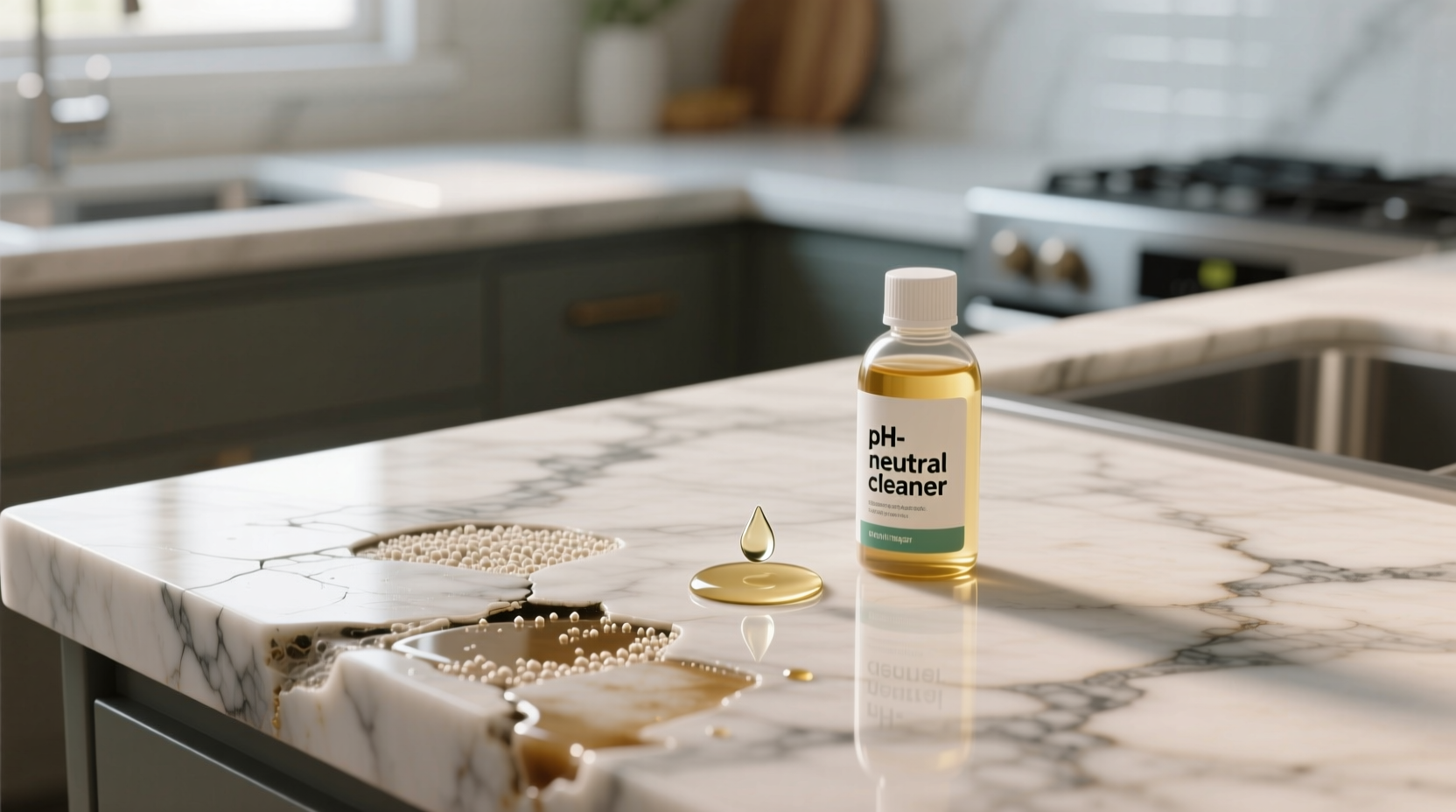 vinegar and marble the truth about eco cleaning