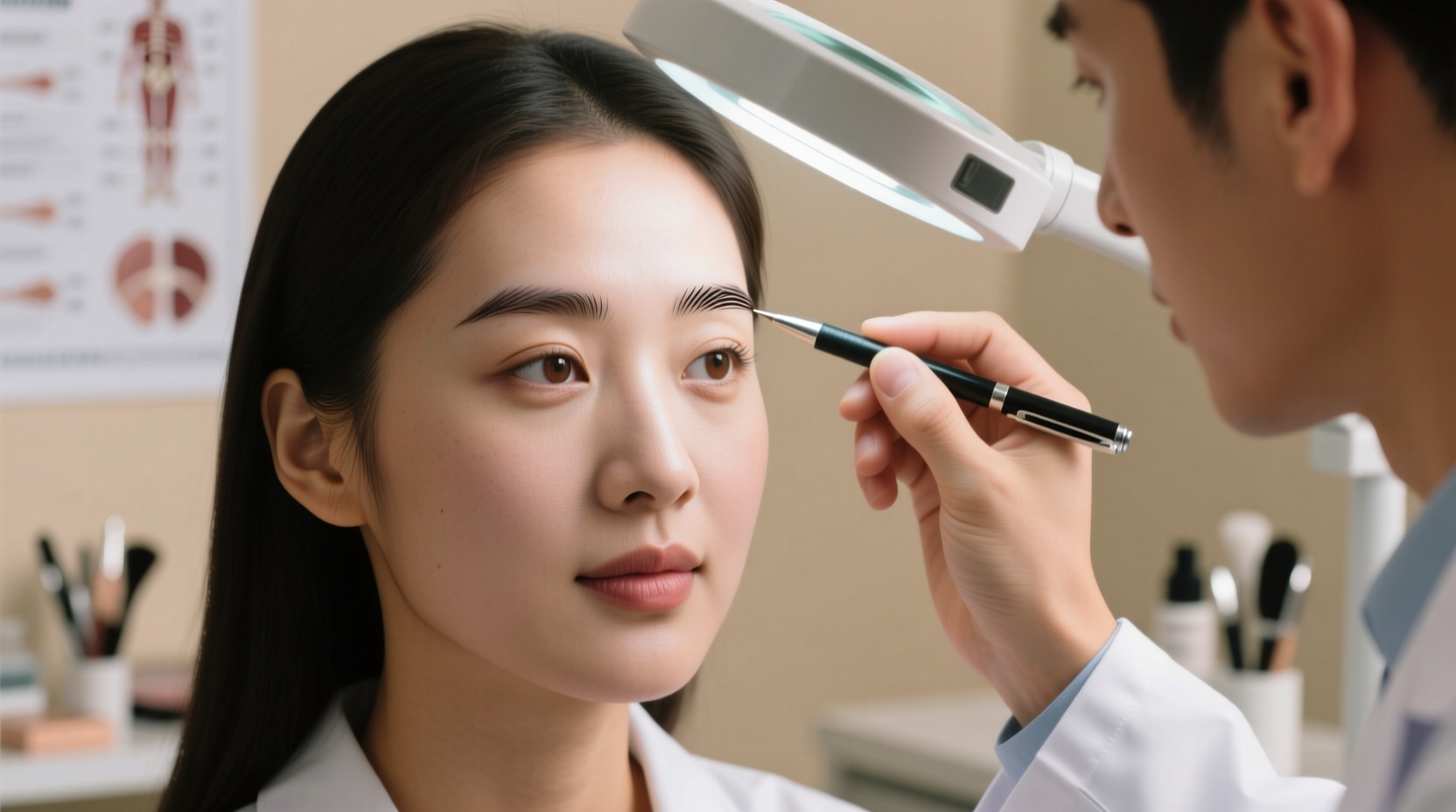 why do my eyebrows look uneven even after professional shaping