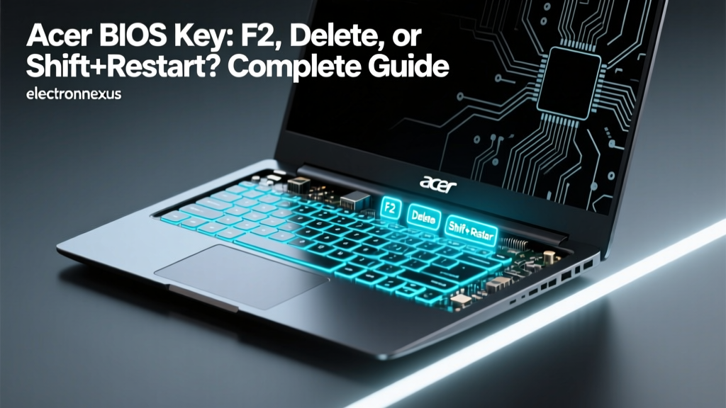 Acer BIOS Key: F2, Delete, or Shift+Restart? Complete Guide