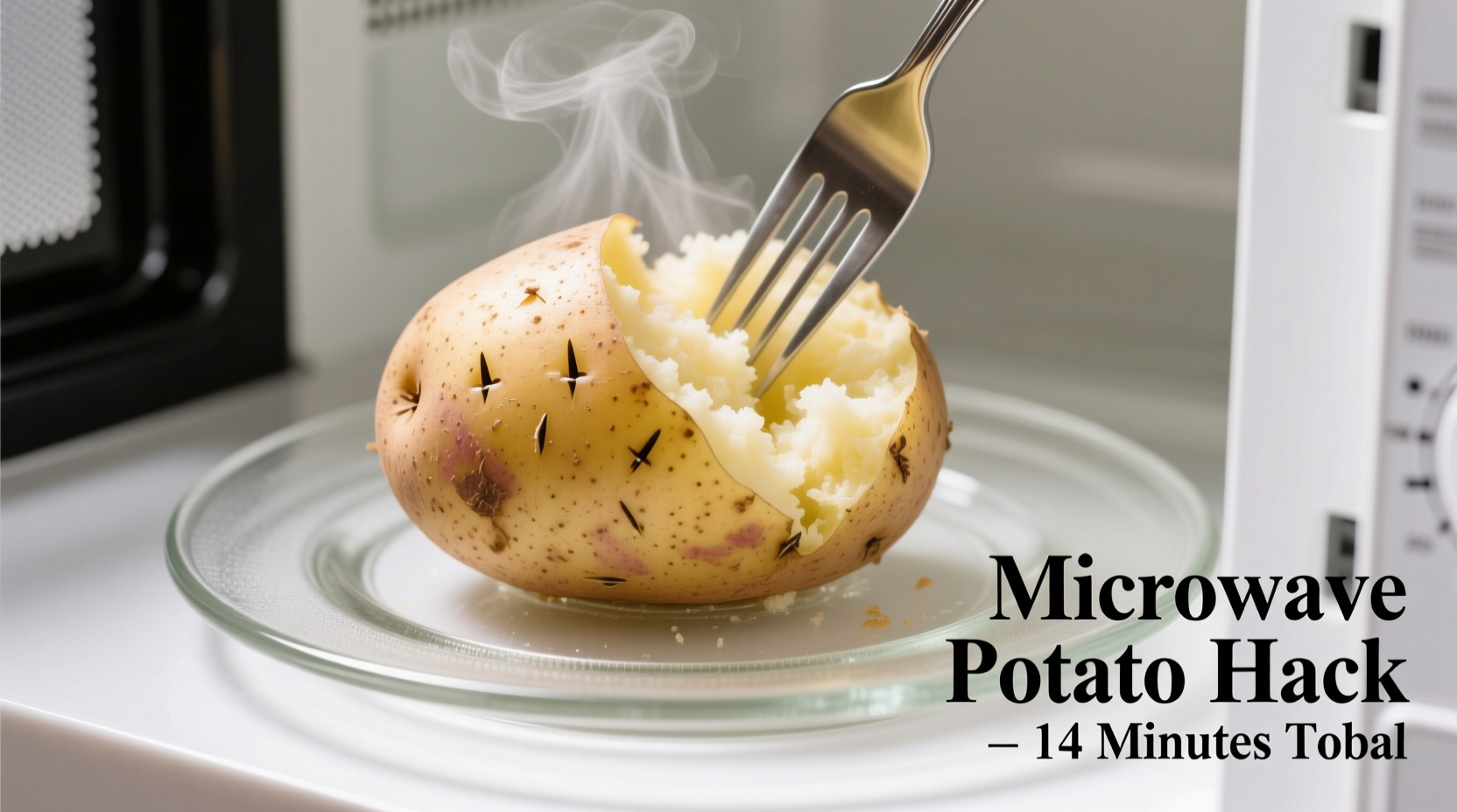 How to Microwave a Potato Perfectly in 5 Minutes