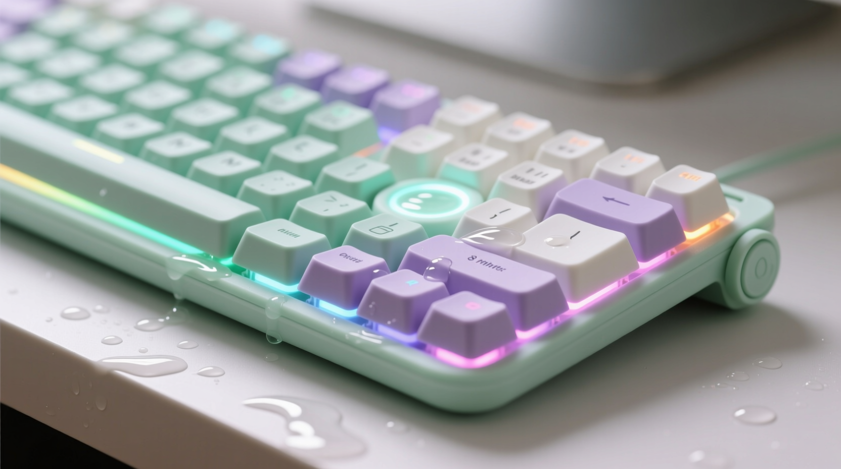 how to clean silicone keyboard wrist rests safely