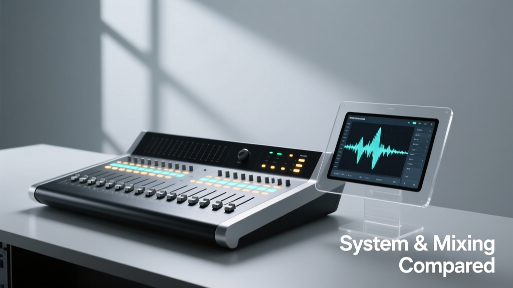 System and Mixing Compared: Why Your Monitoring Environment Dictates Mix Decisions — Not Your DAW
