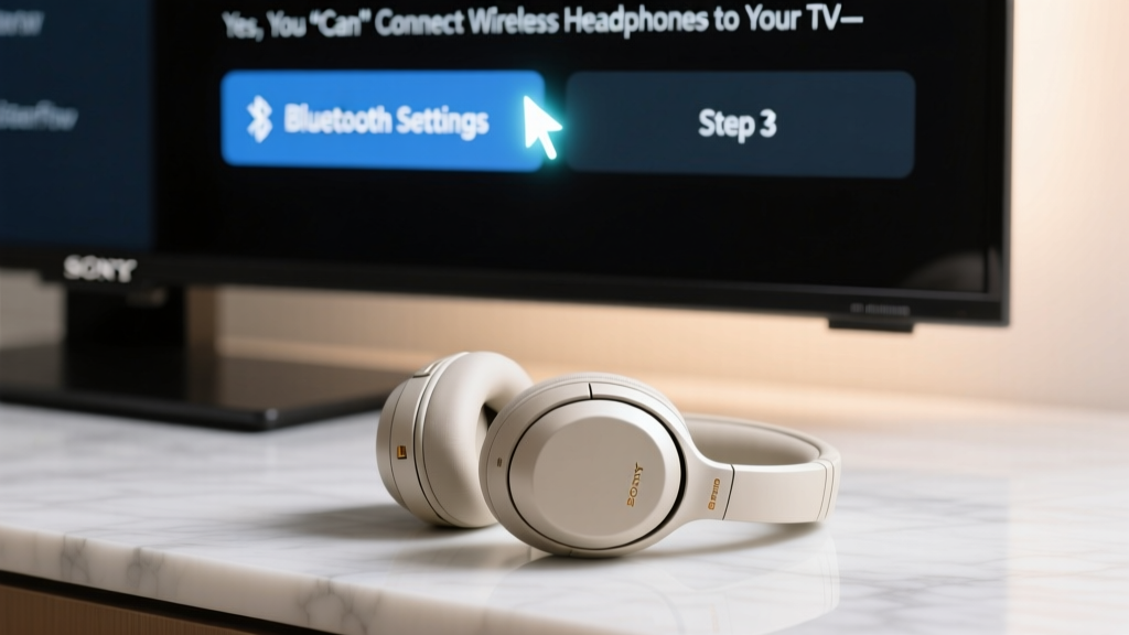 Sony TV Wireless Headphones Setup Guide (2026)