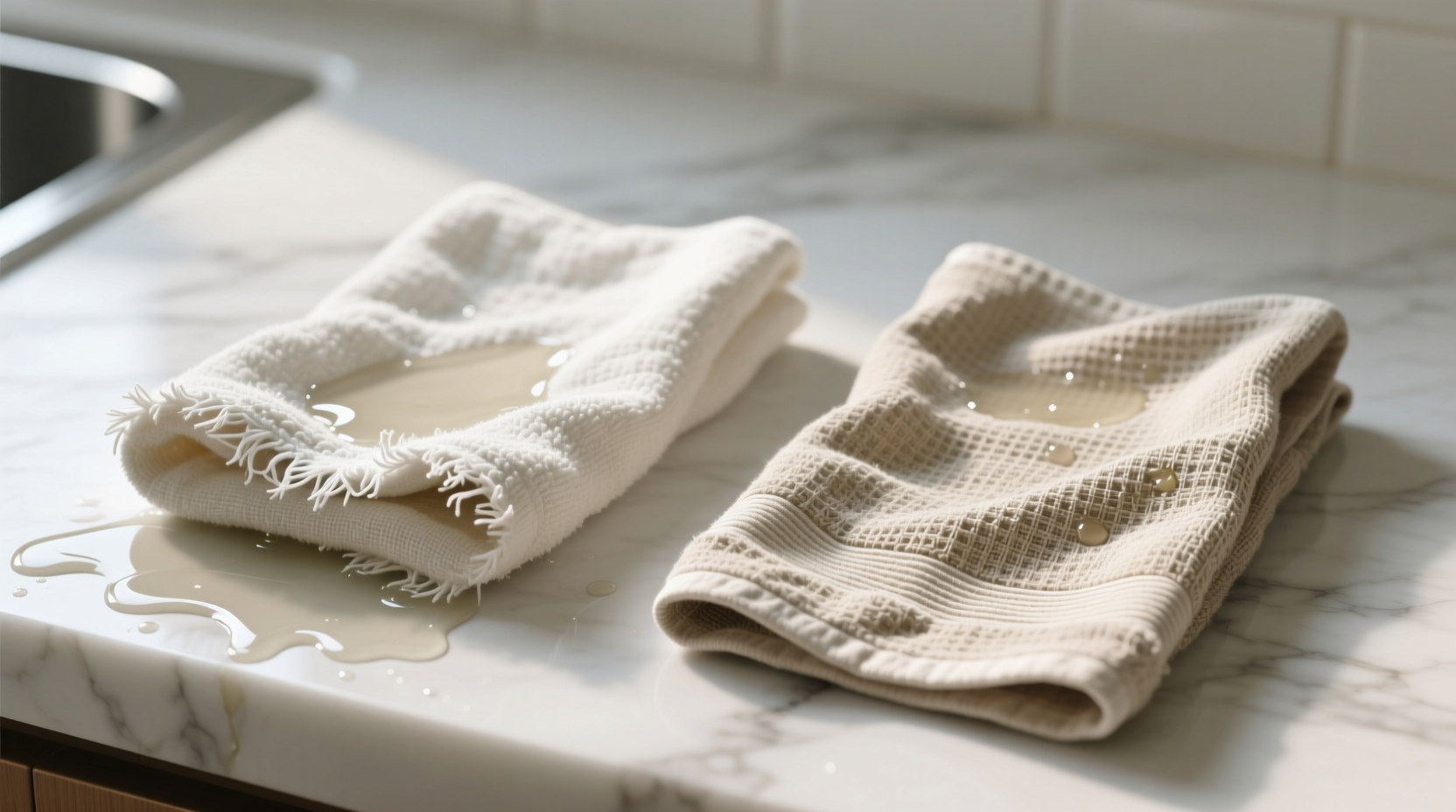 linen vs cotton tea towels which holds up better