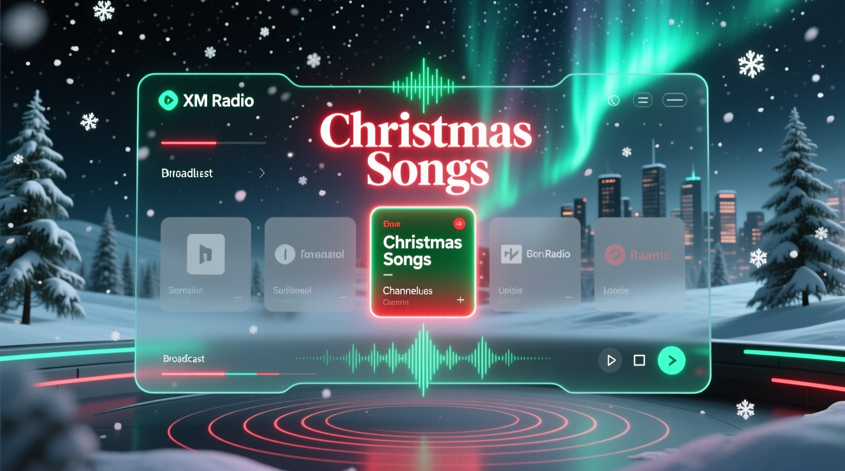 what channel is christmas songs on xm radio