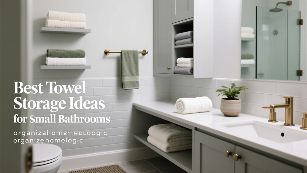 Best Towel Storage Ideas for Small Bathrooms