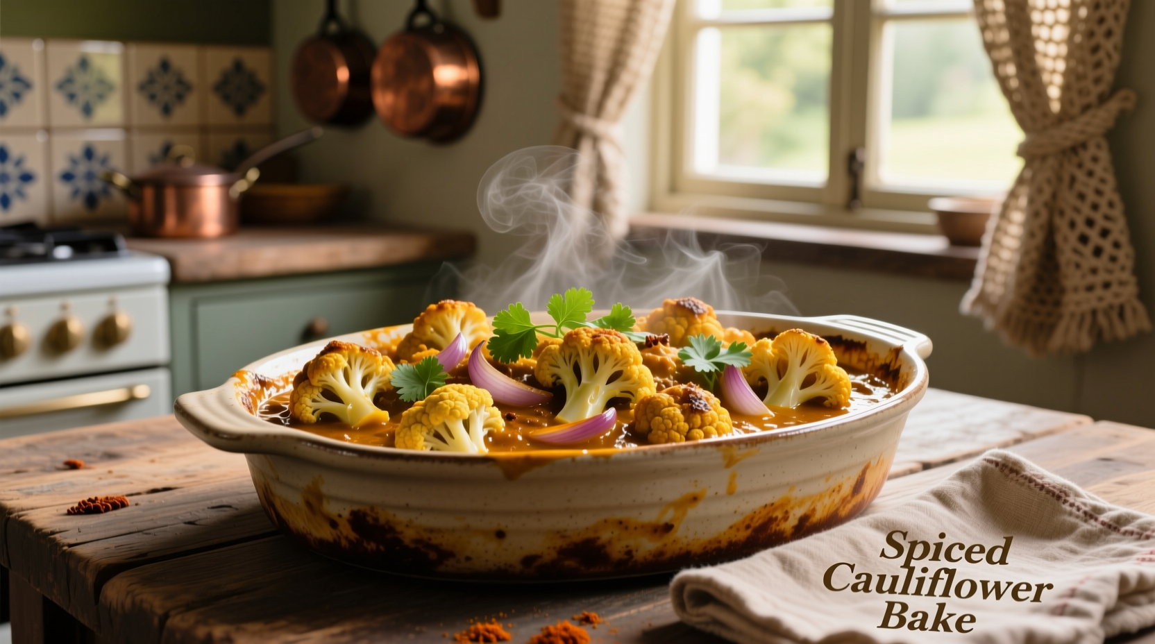 Perfect Cauliflower Curry Bake Recipe in 45 Minutes