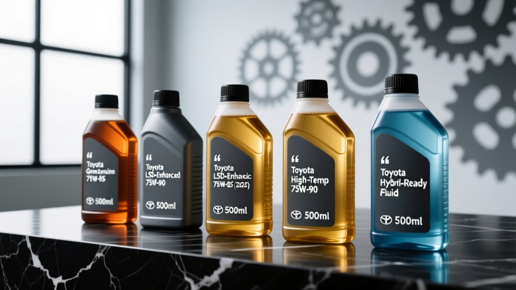 Best Toyota Differential Fluid Types & Specs (2026 Guide)