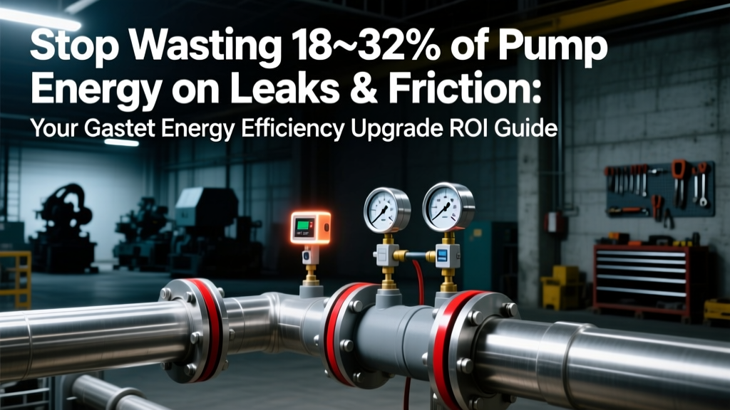Boost Pump Energy Efficiency: Gasket ROI Guide