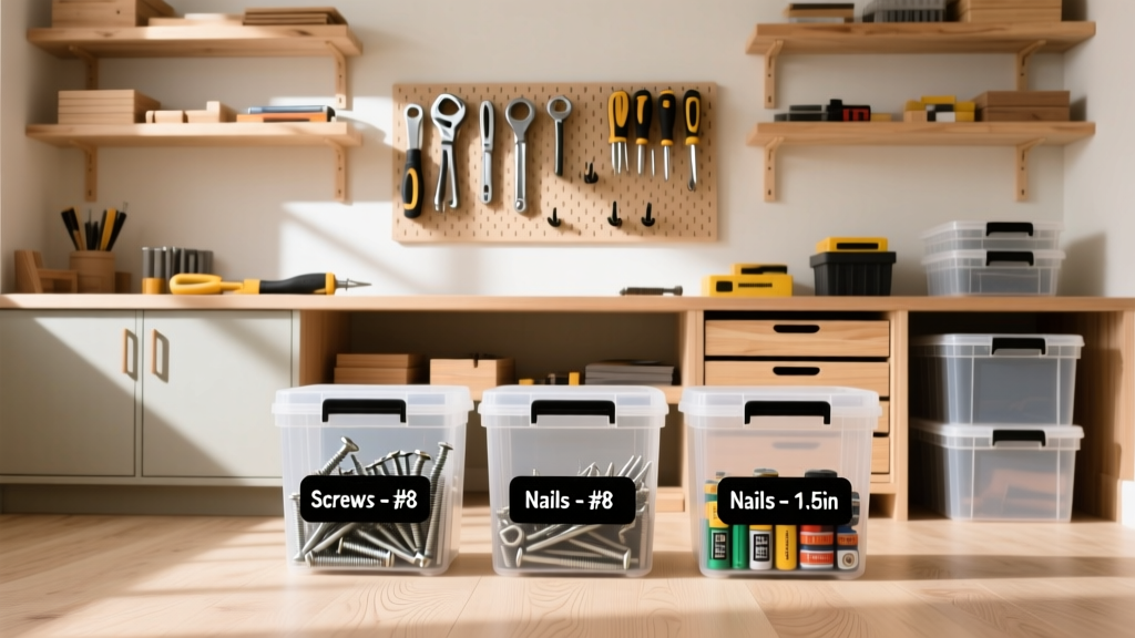 How to Organize a Home Workshop for Occasional DIYers (No...