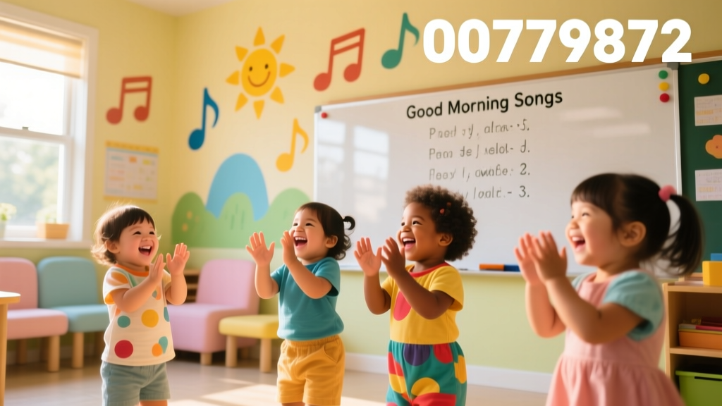 Good Morning Songs for Preschoolers: Evidence-Based Lyrics, Classroom Strategies, and Developmental Benefits (Lyrics ID: 00779872)