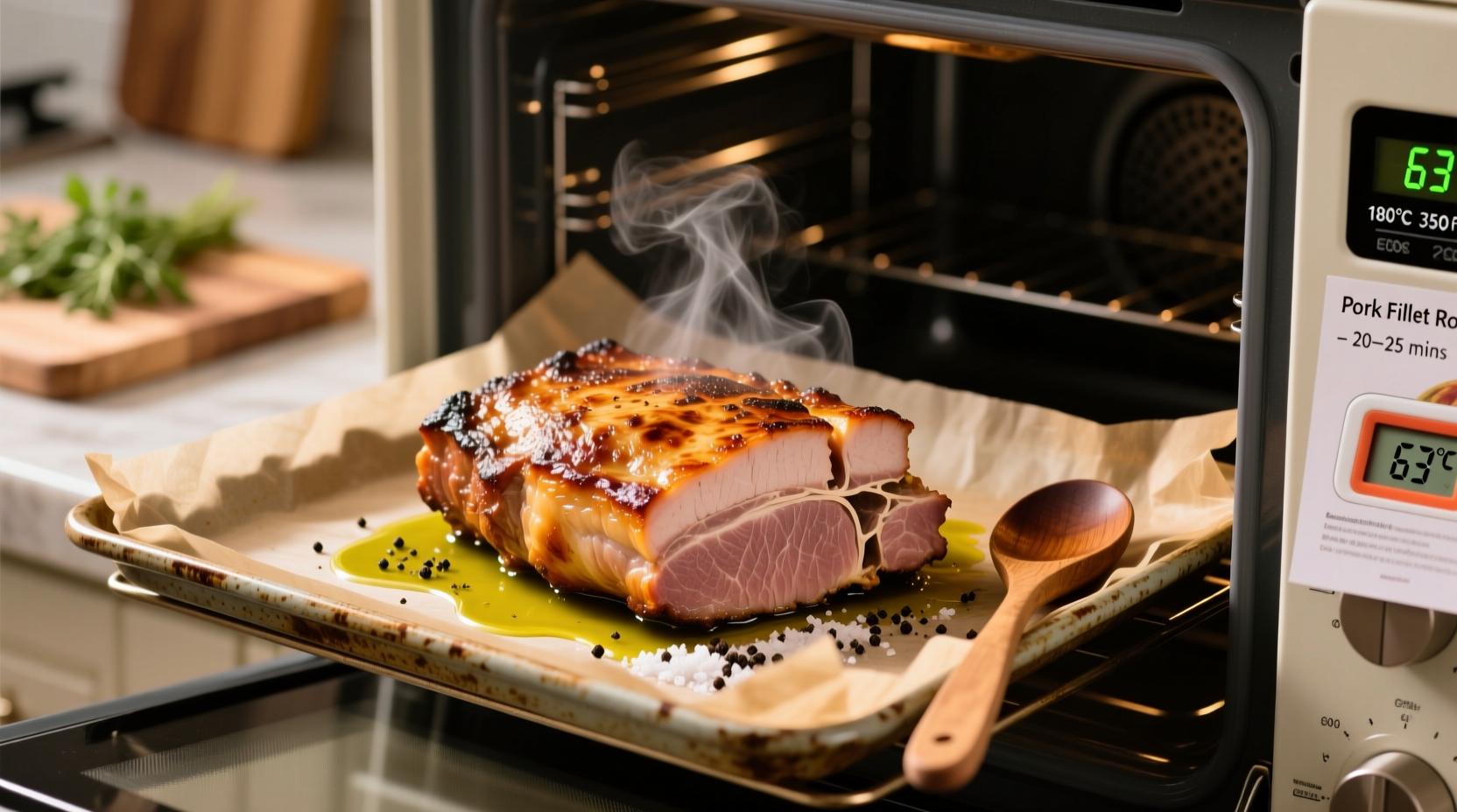 Perfect Pork Fillet Oven Time: 20-25 Minutes at 200°C