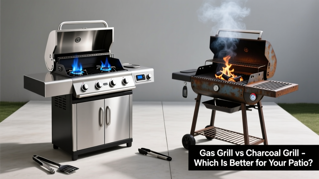 Gas Grill vs Charcoal Grill: Which Is Better for Your Patio?