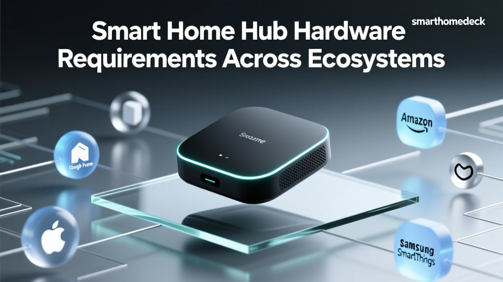Smart Home Hub Hardware Requirements Across Ecosystems