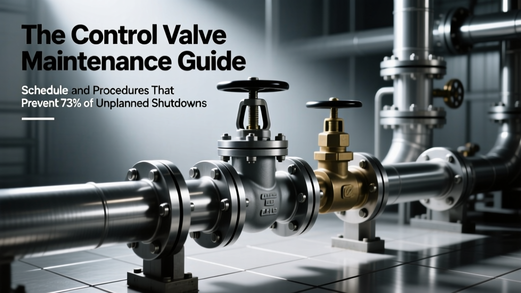 Control Valve Maintenance Guide: Prevent 73% of Shutdowns