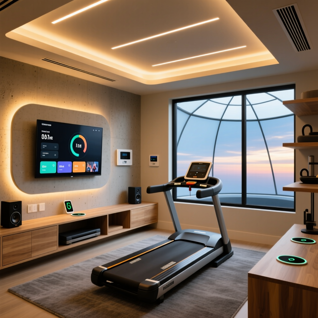 Smart Basement Home Gym, Climate & Entertainment Integration Guide