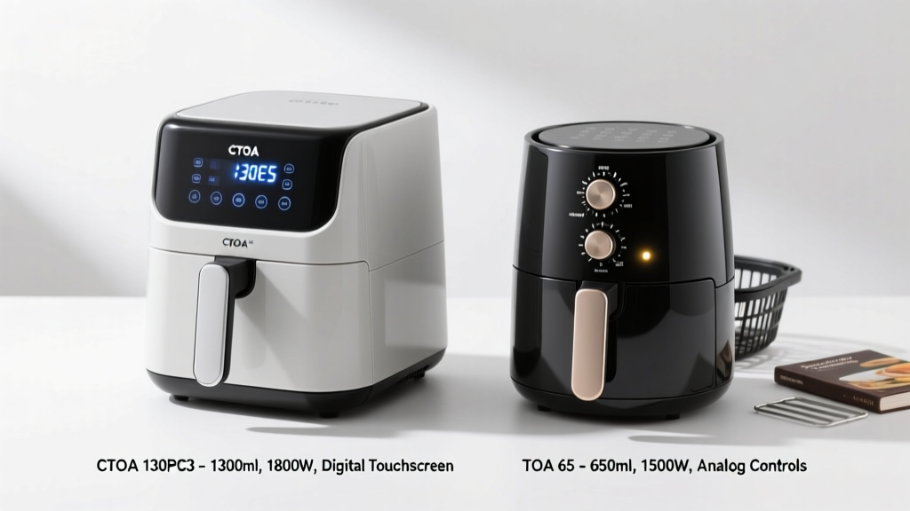 CTOA 130PC3 vs TOA 65: Which Air Fryer Wins?