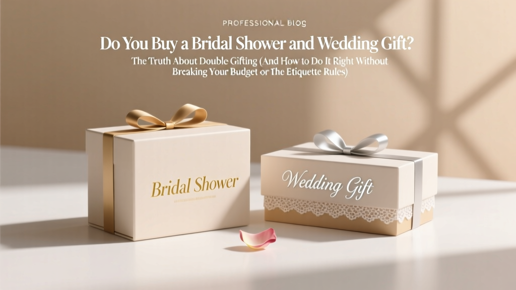 Do You Buy A Bridal Shower And Wedding Gift (2026)