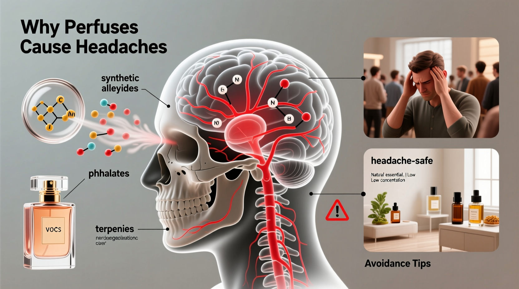 why do some perfumes give headaches and how to avoid them
