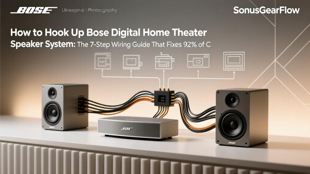 Bose Digital Home Theater Setup Guide