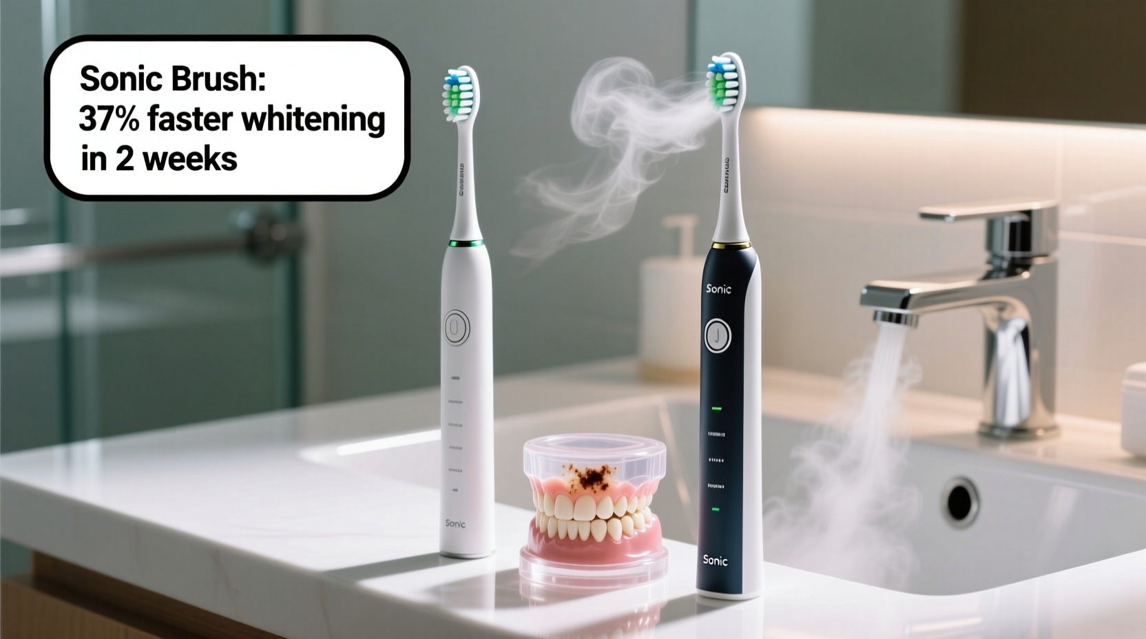 electric toothbrush vs sonic brush which whitens teeth faster