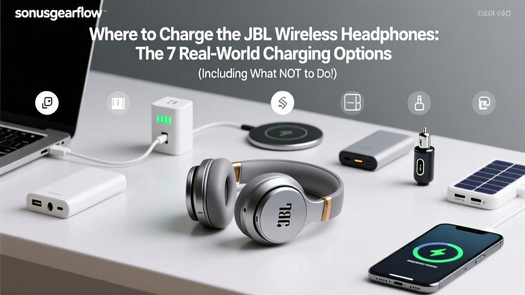 JBL Wireless Headphones Charging Guide (2026)