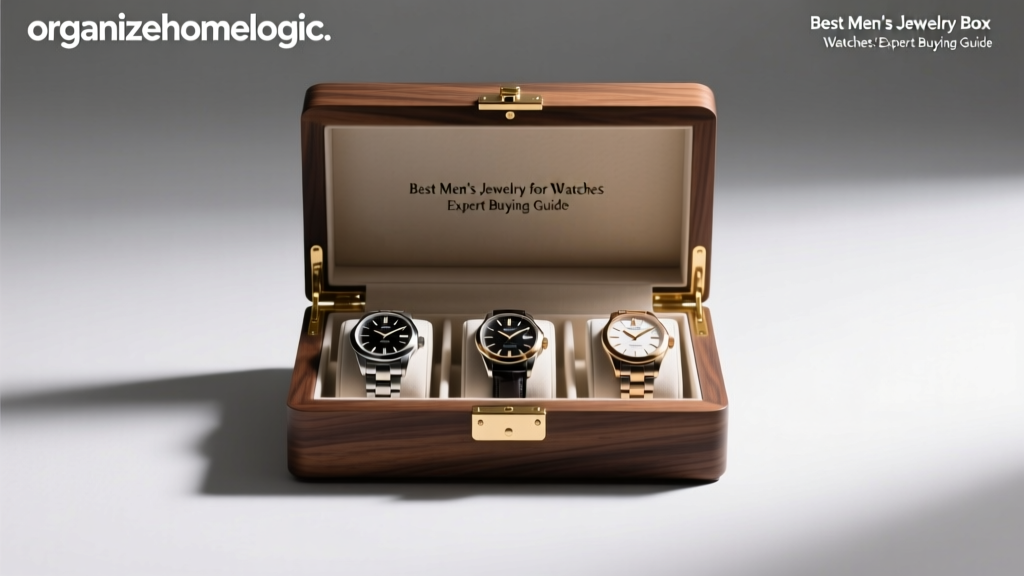 Best Men's Jewelry Box for Watches: Expert Buying Guide