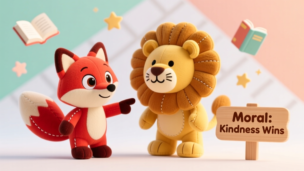 The Fox and the Lion: A Timeless Short Story with Moral Lessons for Modern Childhood Development