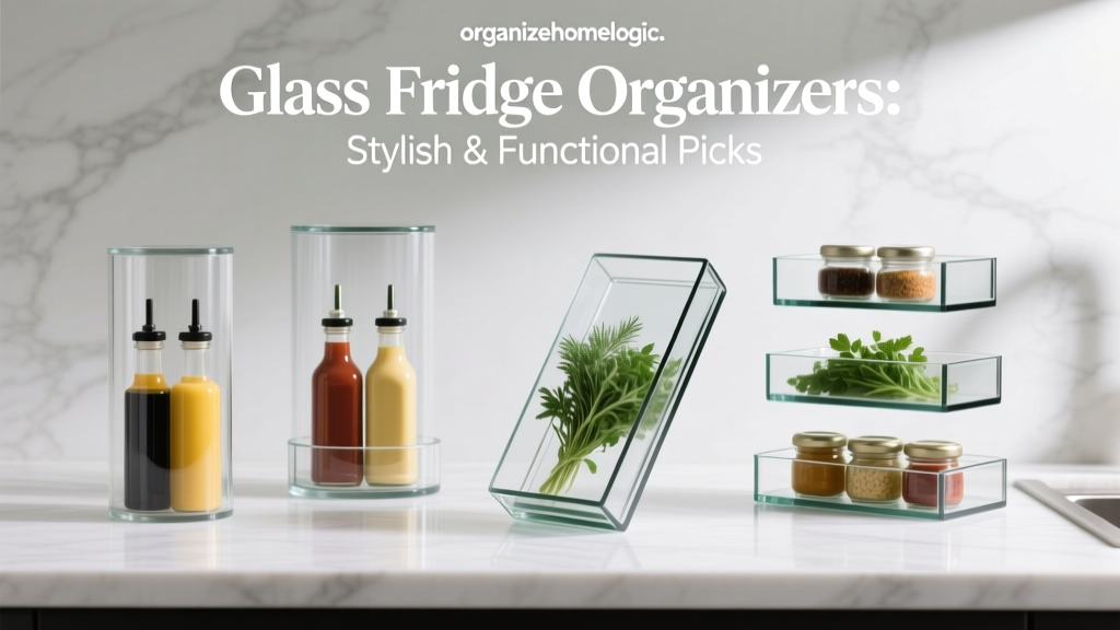 Glass Fridge Organizers: Stylish & Functional Picks