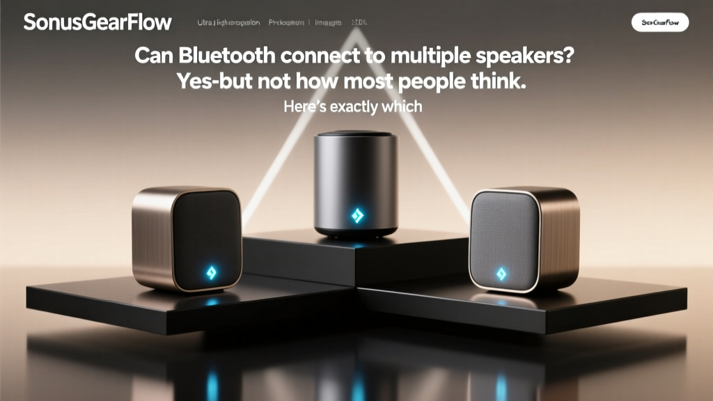 Bluetooth Multi-Speaker Sync: What Actually Works