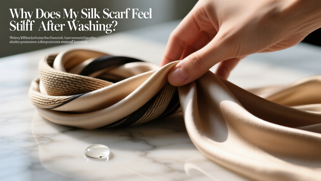 Why Does My Silk Scarf Feel Stiff After Washing?