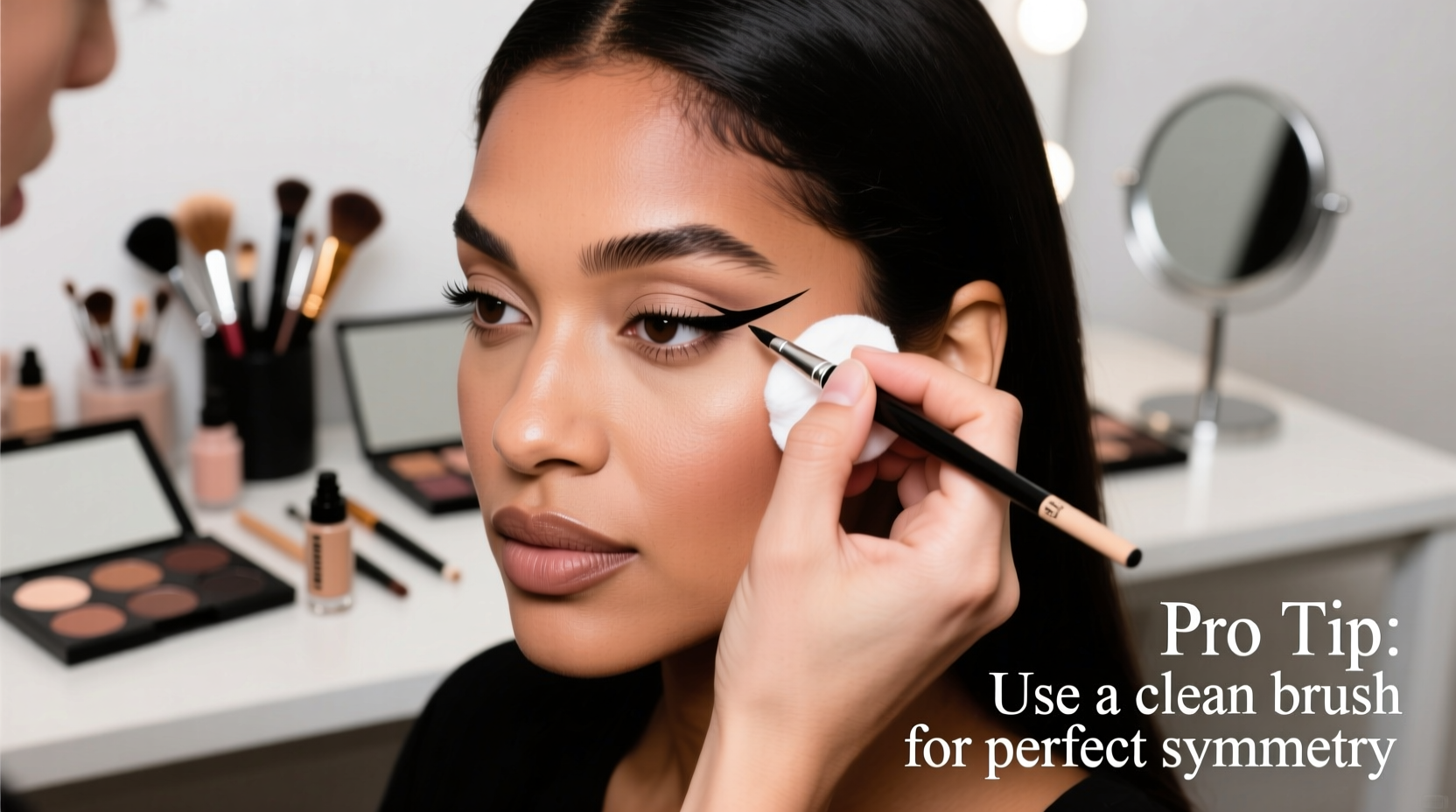 how to fix uneven eyeliner like a pro