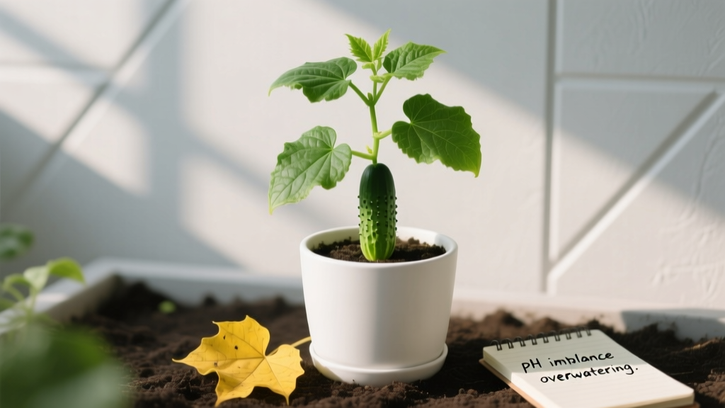 Can You Plant Cucumbers Indoors With Yellow Leaves?