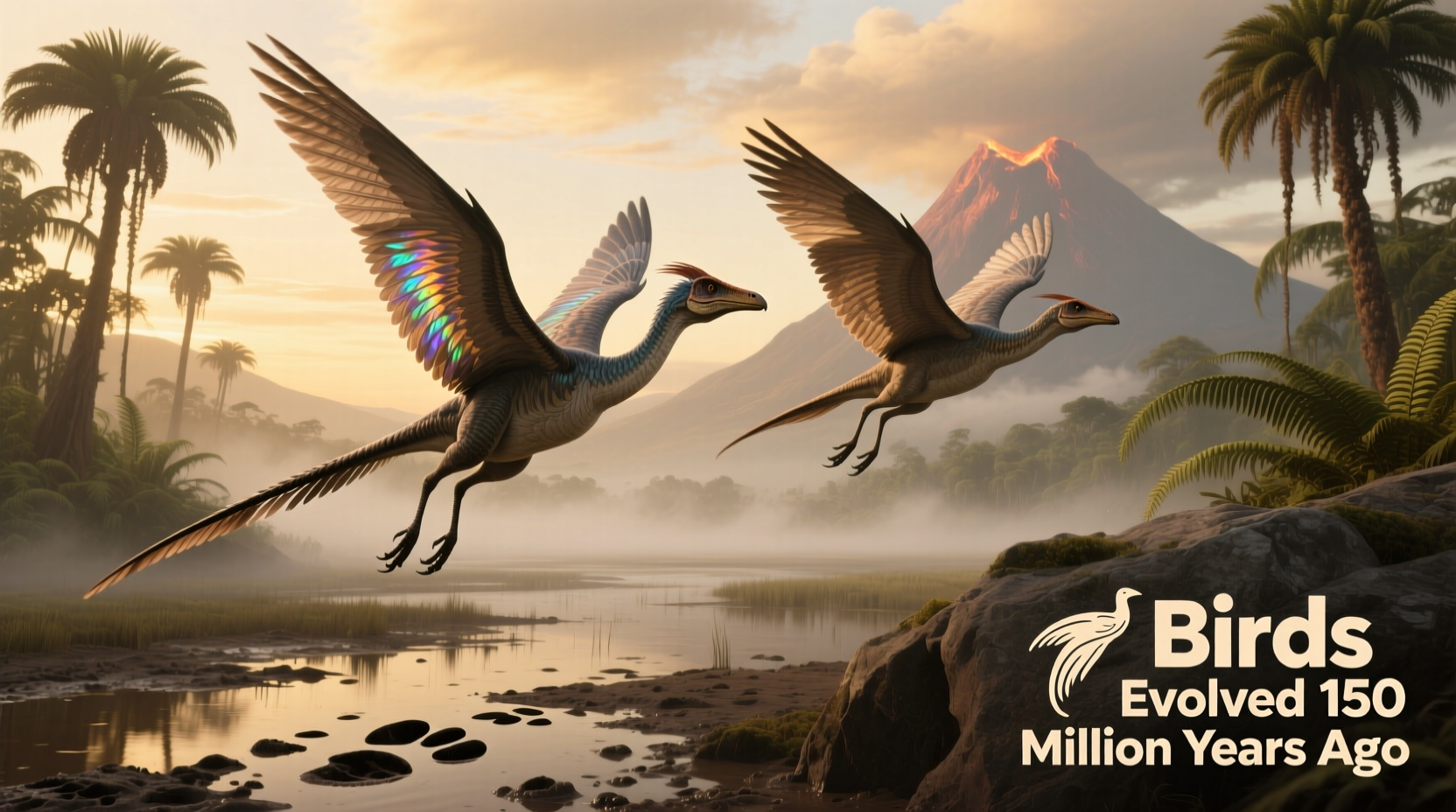 Birds Evolved 150 Million Years Ago