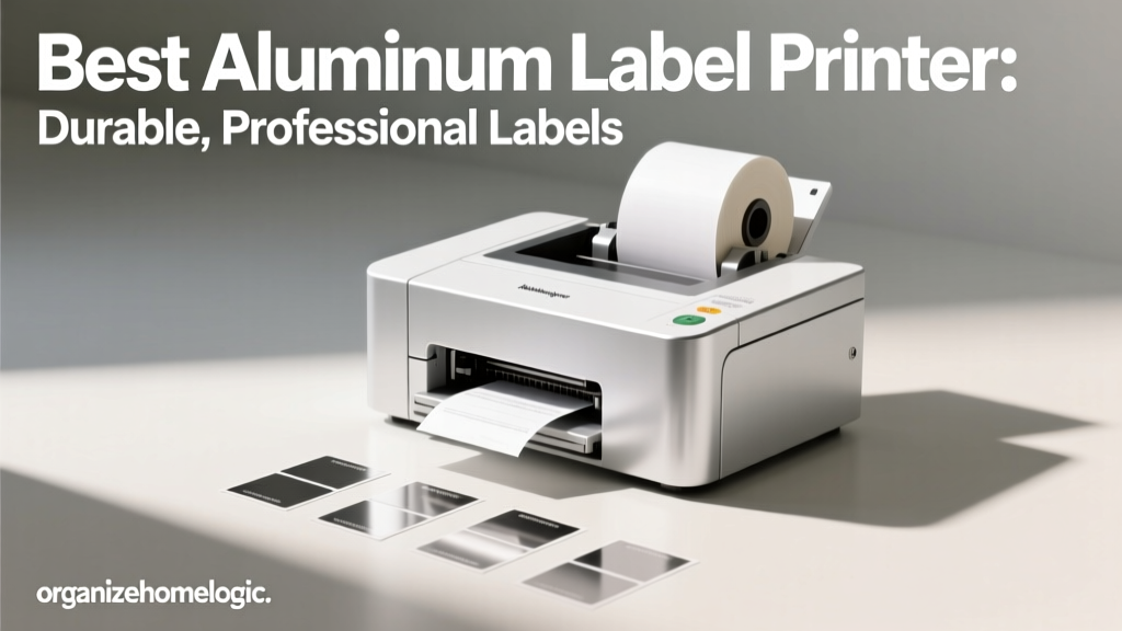 Best Aluminum Label Printer: Durable, Professional Labels