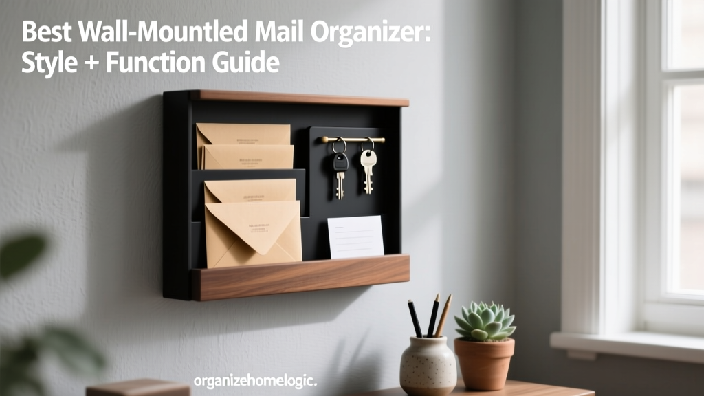 Best Wall-Mounted Mail Organizer: Style & Function