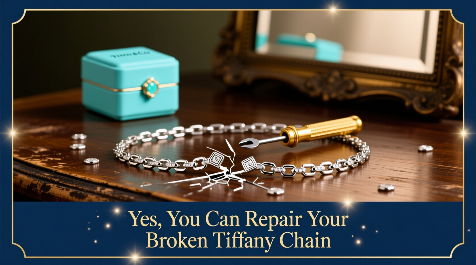 can i repair my broken tiffany chain
