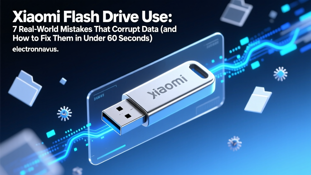 Xiaomi Flash Drive Use: 7 Real-World Mistakes That Corrupt Data (and How to Fix Them in Under 60 Seconds)