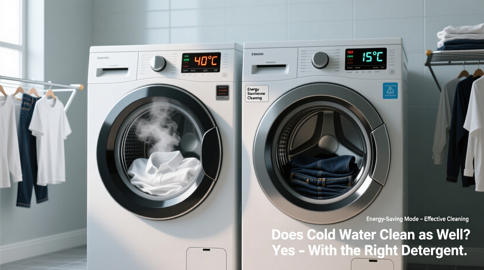 does cold water laundry really clean as well as hot water cycles