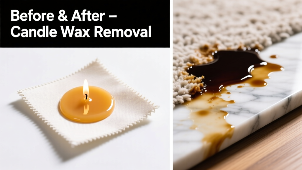 How to Remove Candle Wax from Fabric, Carpet, and Hard Surfaces